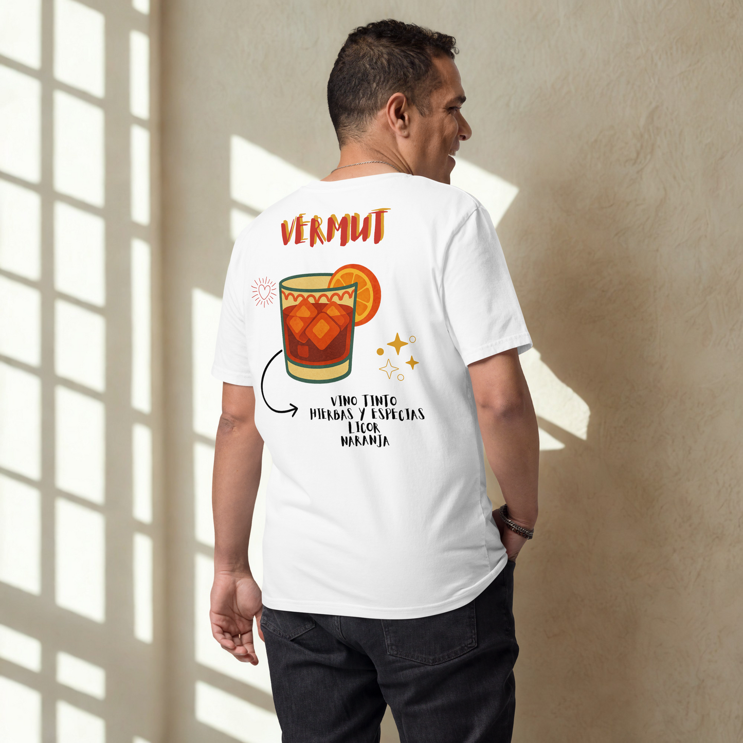 Vermut Con Naranja – Unisex Organic Cotton T-Shirt