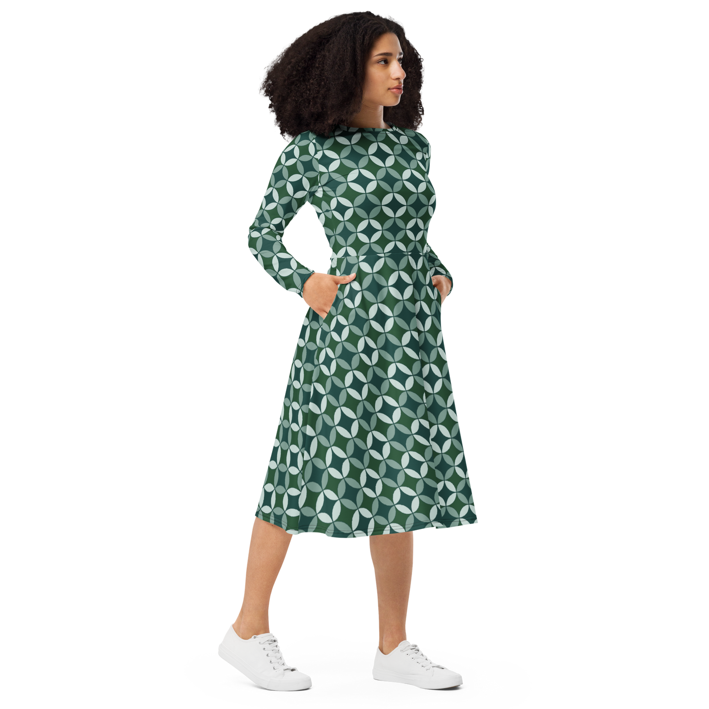 Long Sleeve Midi Dress