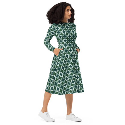 Long Sleeve Midi Dress