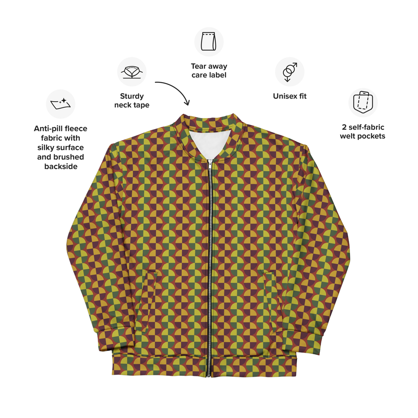 Unisex Bomber Jacket