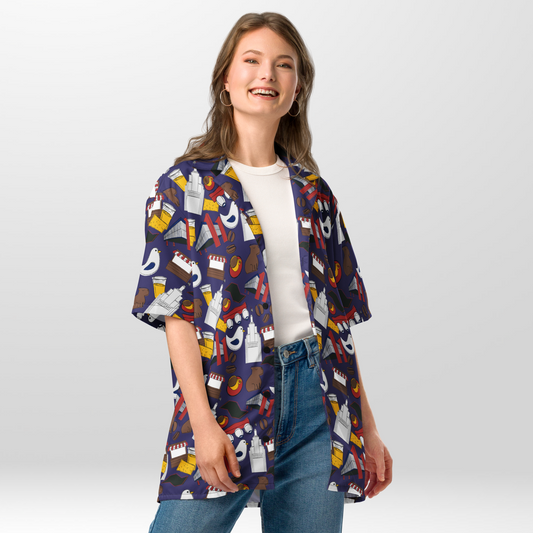 Unisex Button Shirt "Terra Da Garoa"