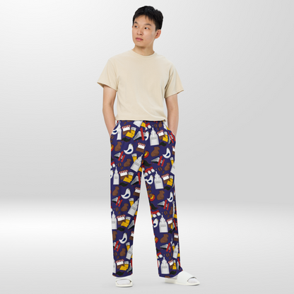 Unisex Wide-Leg Pants "Terra Da Garoa"