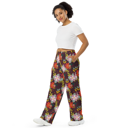 All-Over Print Unisex Wide-Leg Pants