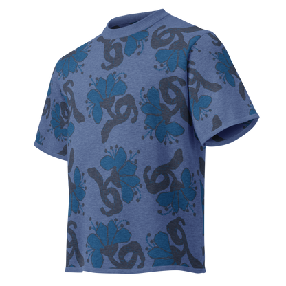 Camiseta de Sanper Studio con estampado original en azul para ropa streetwear hombre 