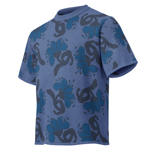 Camiseta de Sanper Studio con estampado original en azul para ropa streetwear hombre 