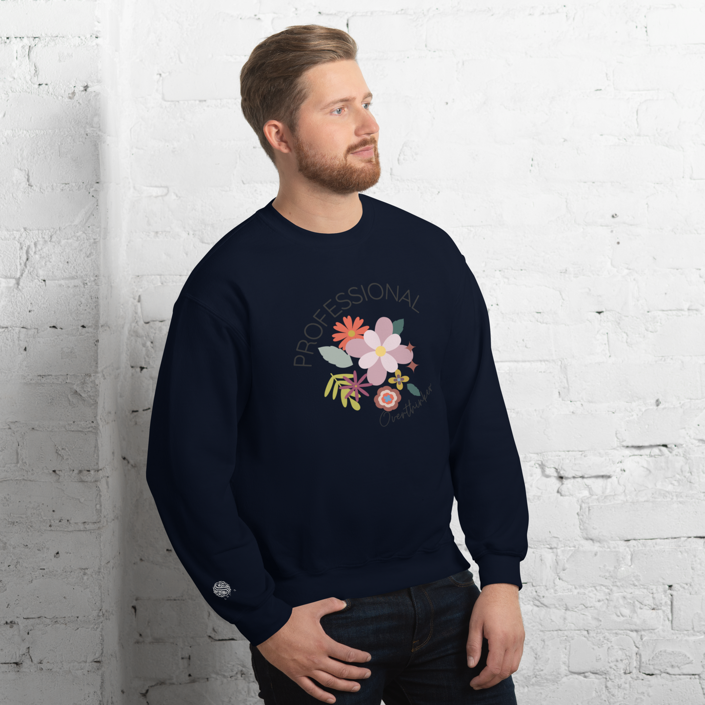 Unisex Sweatshirt Professional Overthinker