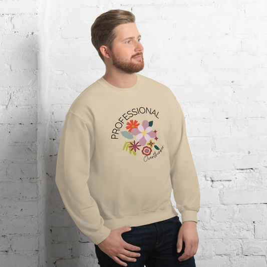 Unisex Sweatshirt Professional Overthinker